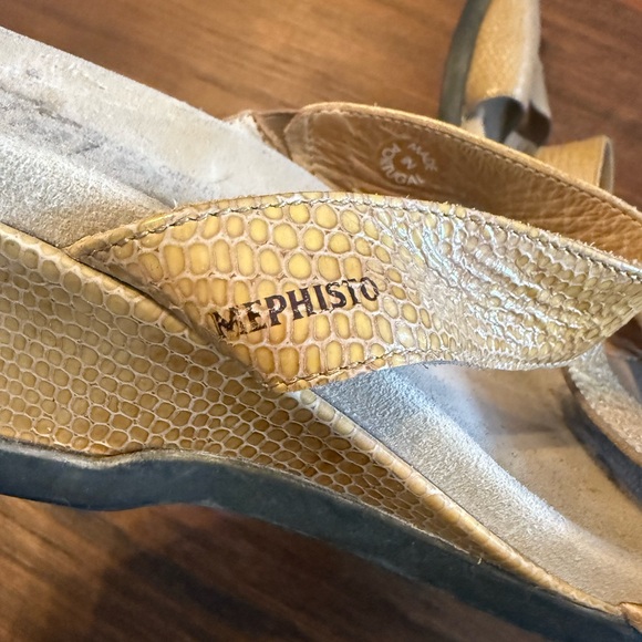Mephisto Women's Wedge Sandals, size 41 or 10 - Picture 6 of 12